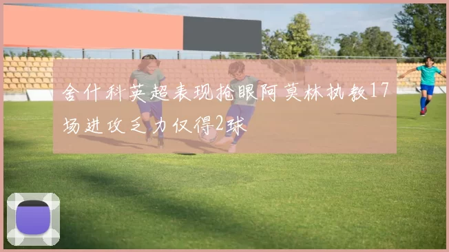 舍什科英超表现抢眼阿莫林执教17场进攻乏力仅得2球