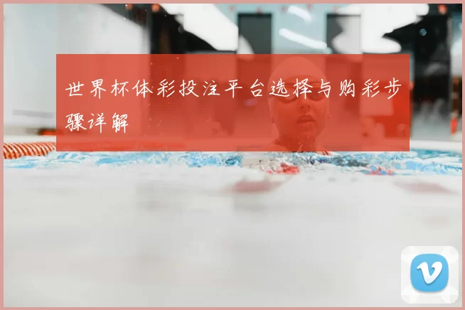 世界杯体彩投注平台选择与购彩步骤详解