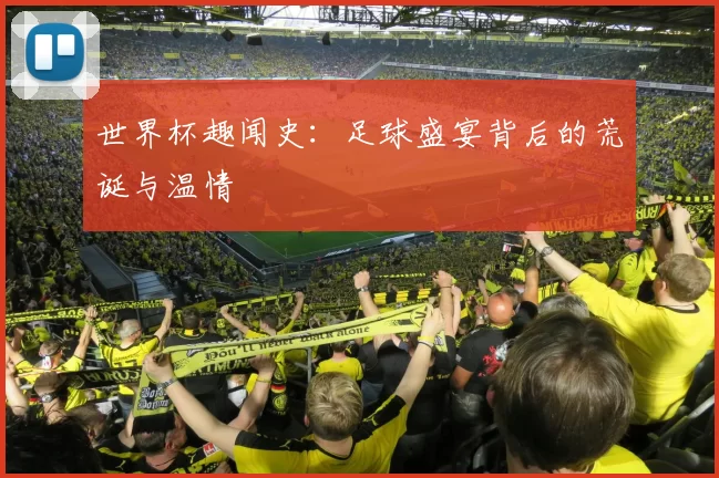 世界杯趣闻史:足球盛宴背后的荒诞与温情