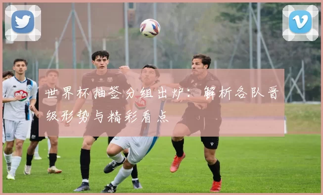 世界杯抽签分组出炉：解析各队晋级形势与精彩看点